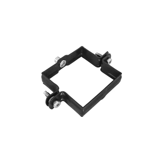 GRÖMO ALUSTAR downpipe bracket, square, with threaded nut M10
