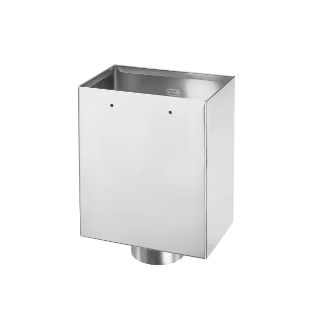 Flat roof hopper small without inflow