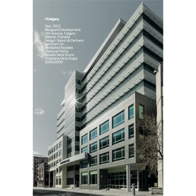 ADHESIVE/ INVISIBLE FIXING Ventilated facade By Laminam