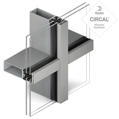 画像 Circular curtain wall TENTAL 50 - Trame aspects