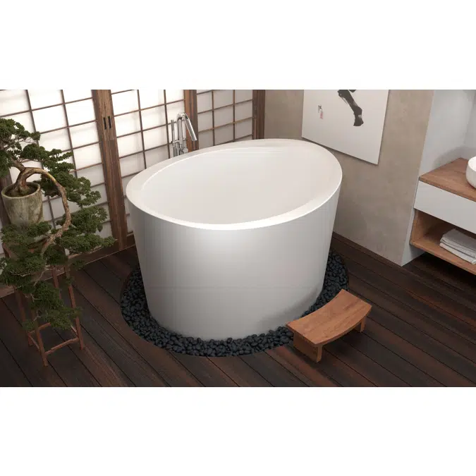 BIM objects - Free download! Aquatica True Ofuro Duo | BIMobject
