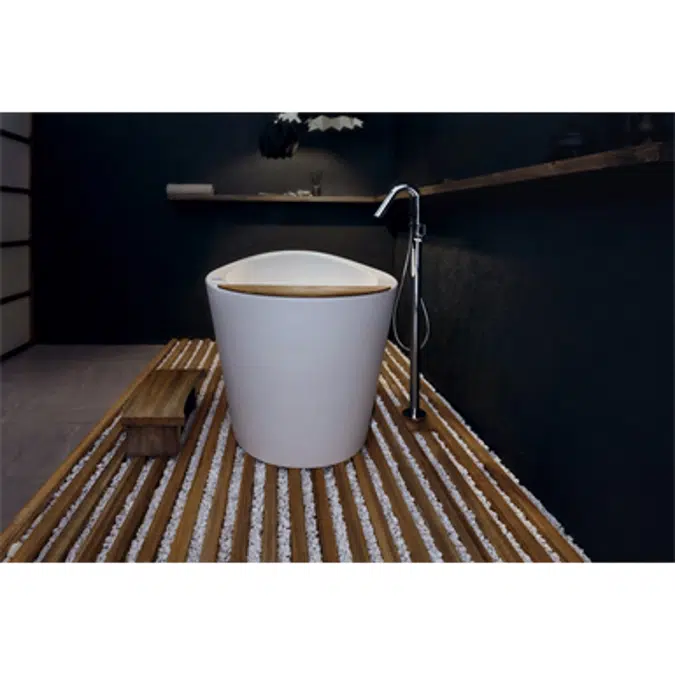 BIM objects - Free download! Aquatica True Ofuro Heated | BIMobject