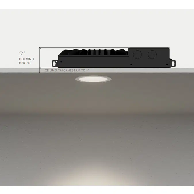 AERA SHALO 3  DOWNLIGHT, Recessed Square, Direct