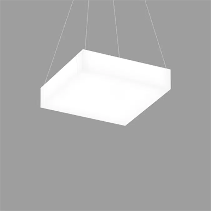 POP CORE, Pendant Square 2x2, Direct/Indirect