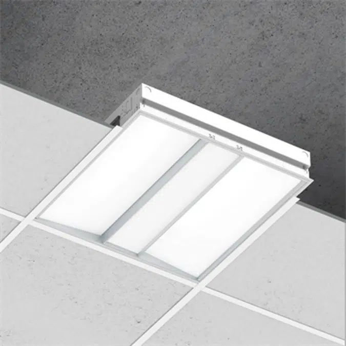 BIM objects - Free download! NOVA, Recessed 2x2 Direct | BIMobject