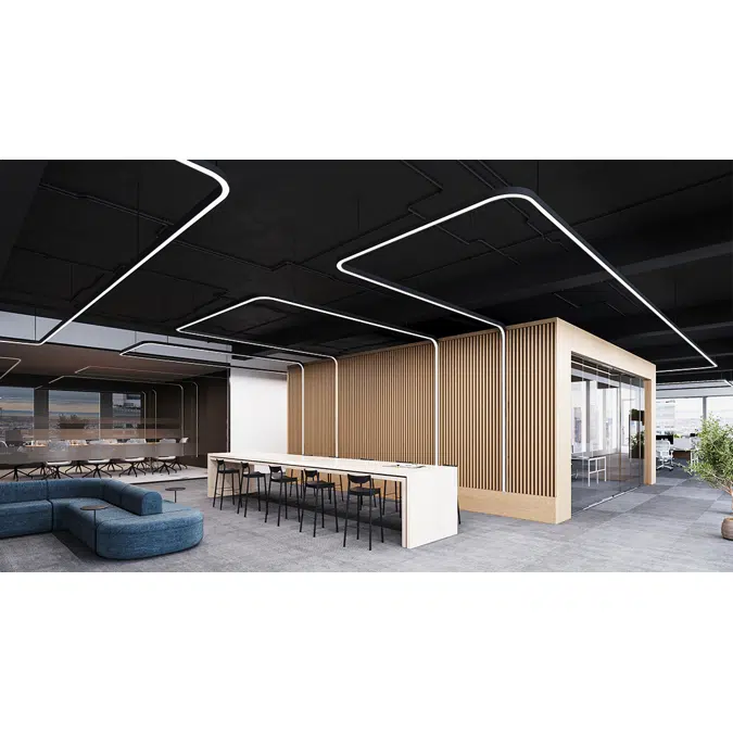 CURVIA 2 XYZ, Recessed Pattern