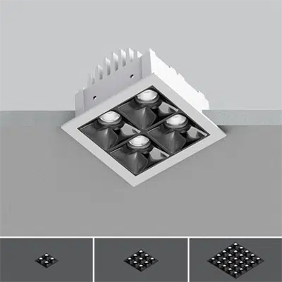 изображение для CLUSTER DOWNLIGHT, Recessed Planar Downlight