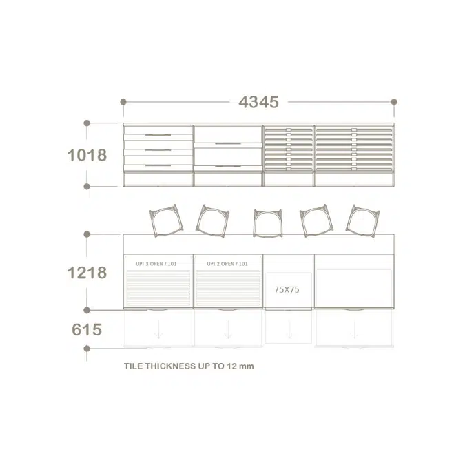 Composition 148 | Modular tile display system