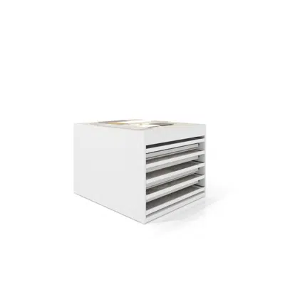 Image for Tevere 120x120 | Drawer tile display cabinet