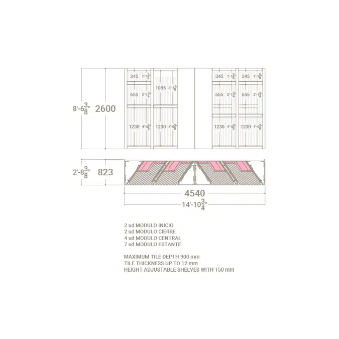 Composition 142 | Technische Fliesenpräsentation