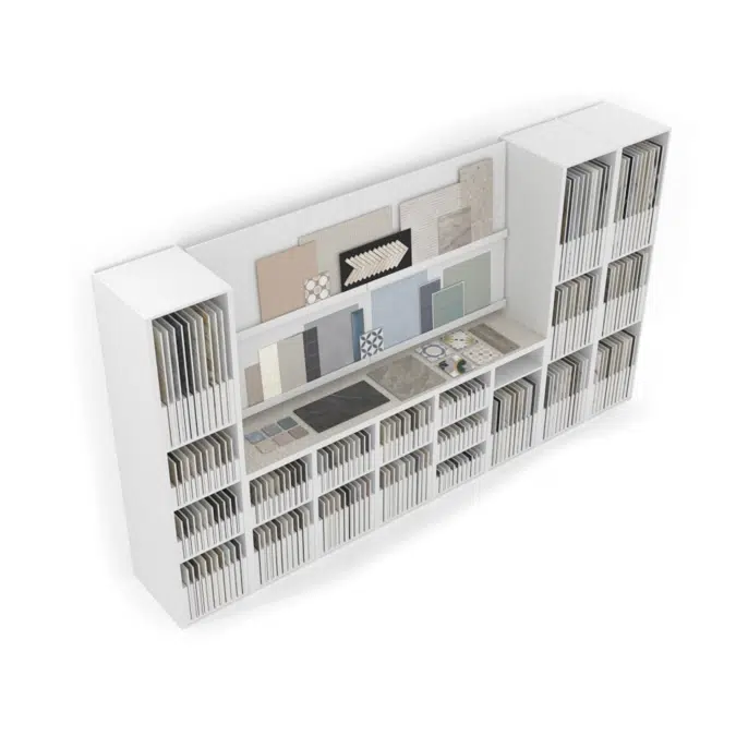 Composition 112 | Tile sample displays