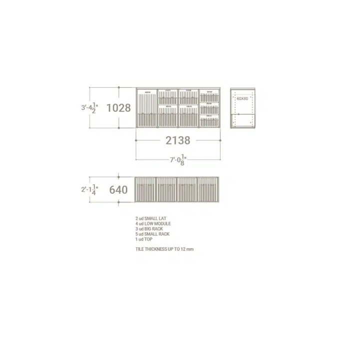 Composition 113 | Tile sample displays
