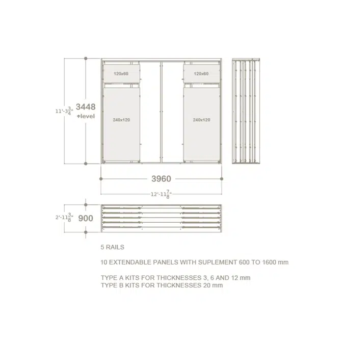 Composition 149 | Multiformat tile display