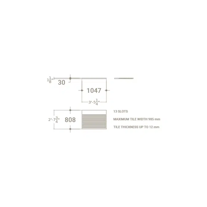 Porta Battiscopa | Skirting Board Display Panel