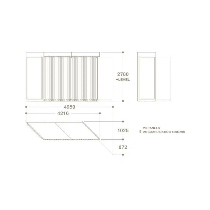 Pisa XL 24+1 | Tile display unit