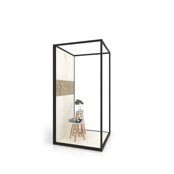 Isla Lineal 120x120 | Ambience for displaying tiles
