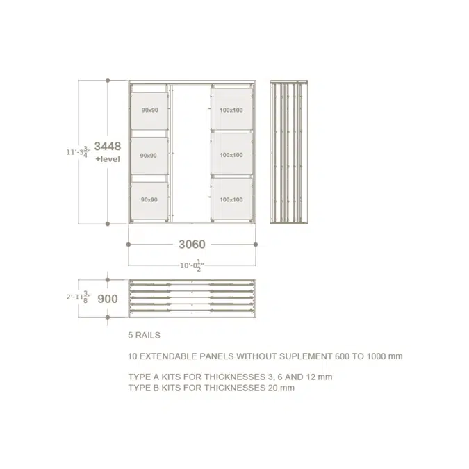 Composition 118 | Multiformat tile display