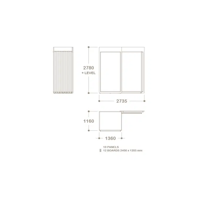 Roma XL 10+2 | Tile display unit