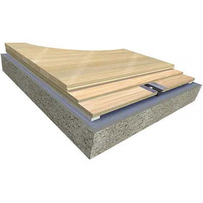 Immagine per Channel Flex Ultra F - EN/DIN Certified Anchored Resilient Floor Systems