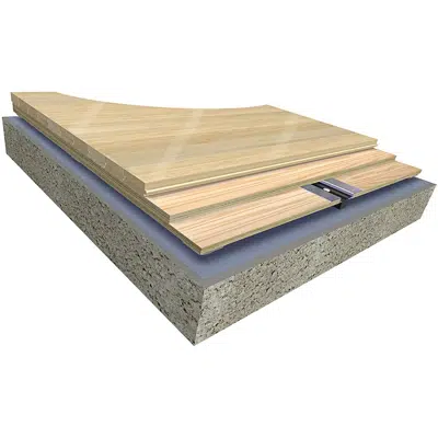 Immagine per Channel Flex Ultra NR - EN/DIN Certified Anchored Resilient Floor Systems