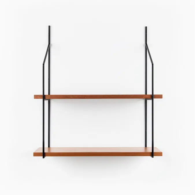 BIM objects - Free download! Verne Wall Mounted Shelves | BIMobject