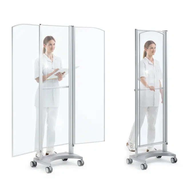 Silentia hospital mobile ClearPanels™ screen