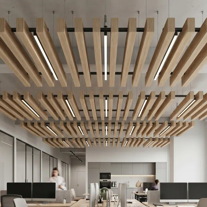 Coda folded baffle