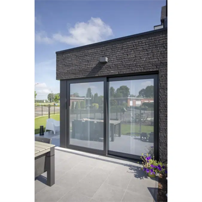 iSlide#neo 2-Leaf Sliding Door - Block frame installation