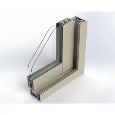 Image for iSlide#neo 2-Leaf Sliding Door - Block frame installation