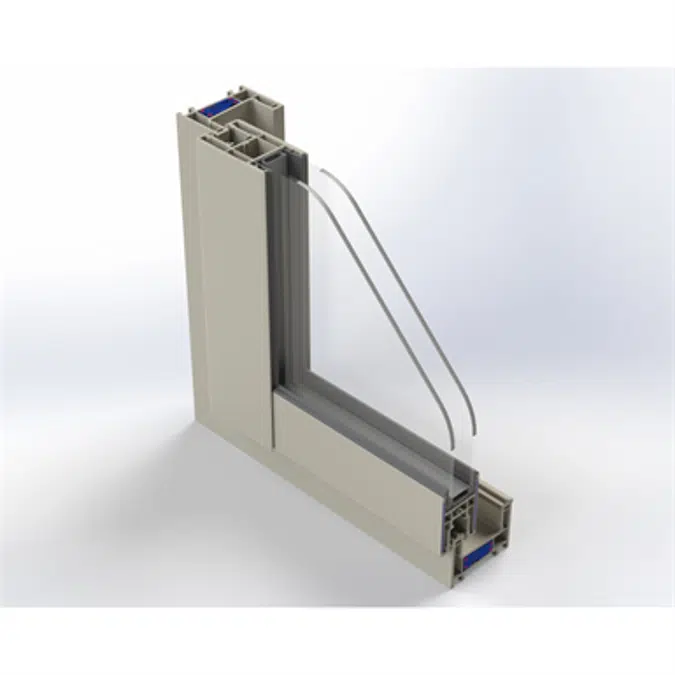 iSlide#neo 2-Leaf Sliding Door - Block frame installation