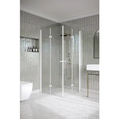 bilde for Classic 150 shower corner with folding doors