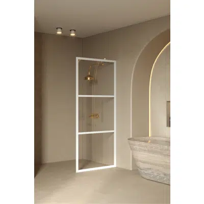 Image pour Bläk 734 Tokyo Fixed shower screen