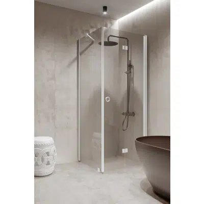 Image for Forma 369 shower corner with folding door