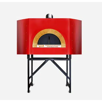 Pavesi RPM Traditional Gas And Wood-Fired Pizza Oven 이미지