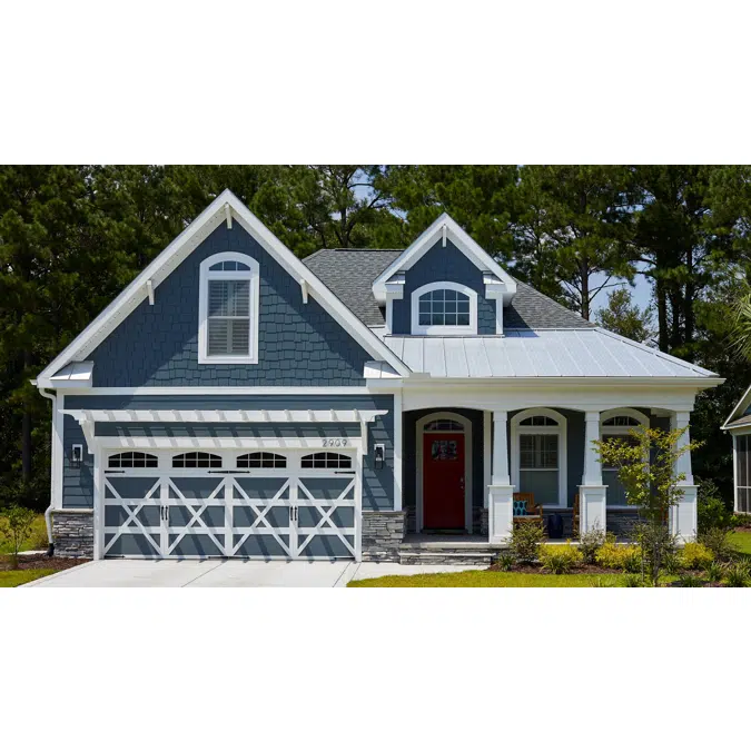 AZEK® Shingle Siding With Paintpro® Technology