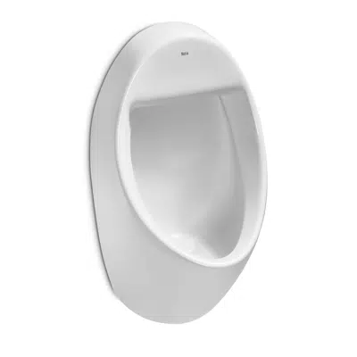 Image for Euret Electronic vitreous china urinal with back inlet and powered by mains connection