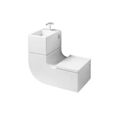 Image for W+W Wall-hung Toilet + Basin