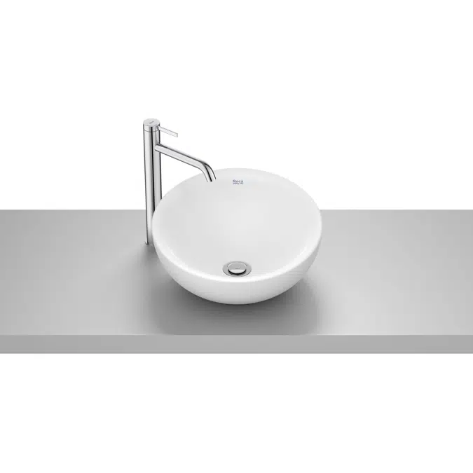 Bol Over countertop vitreous china basin without taphole