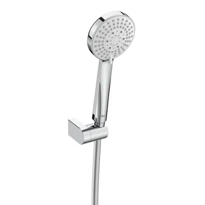 Image for Stella Shower set with Stella 100/3 handshower, adjustable handshower bracket and flexible hose