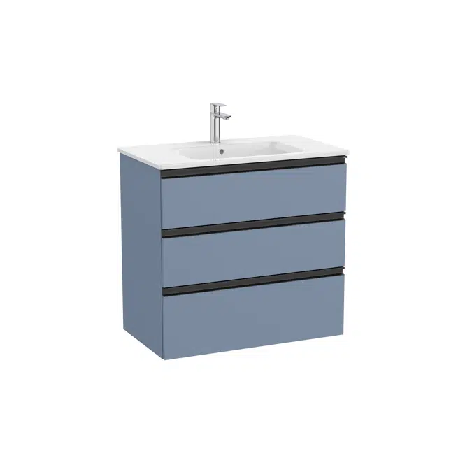 The Gap Unik (base unit with three drawers and basin)
