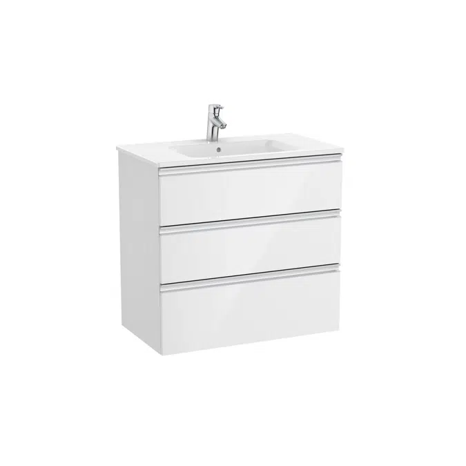 The Gap Unik (base unit with three drawers and basin)