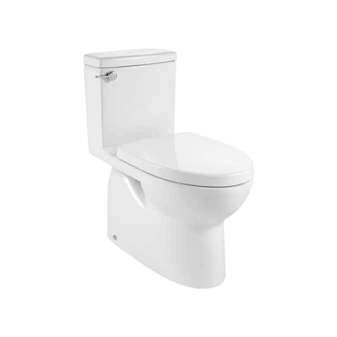 Debba. One piece WC with vertical outlet