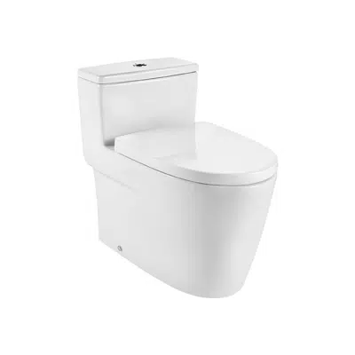 Inspira One piece WC with vertical outlet. S-Trap 305 mm için görüntü