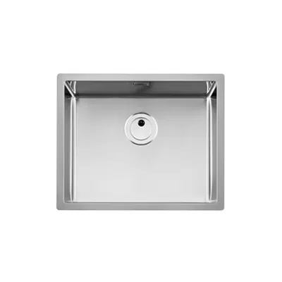 Image for PRAGA 550mm Stainless steel single bowl kitchen sink