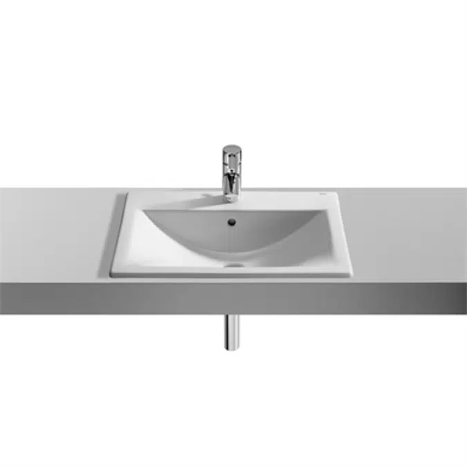DIVERTA 550 In countertop basin