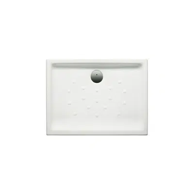 imagem para MALTA 1000x700 Vitreous china shower tray with anti-slip base