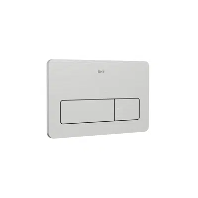 Image pour IN-WALL PL3 PRO DUAL (ONE) - Vandal-proof stainless dual flush operating plate for concealed cistern