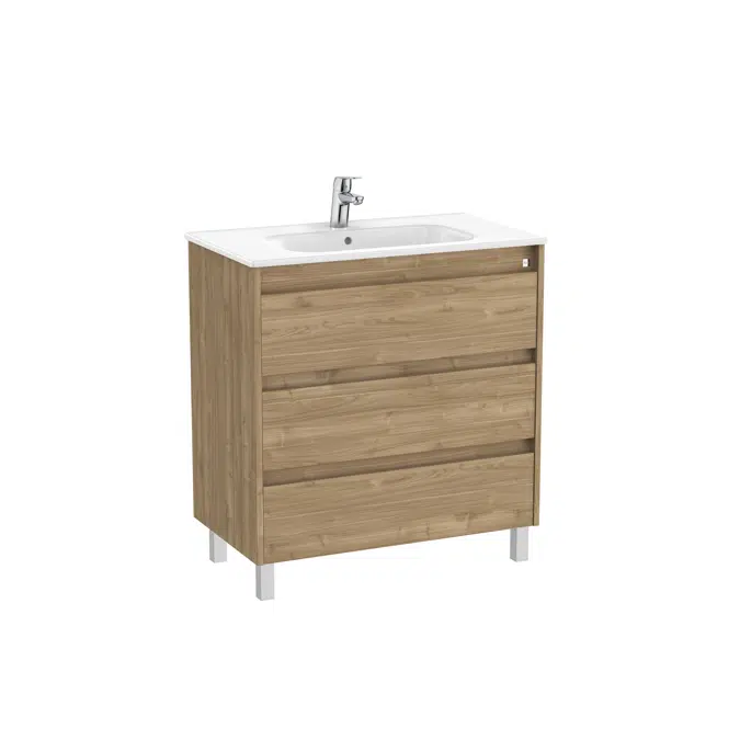 Tenet (base unit with three drawers and basin)