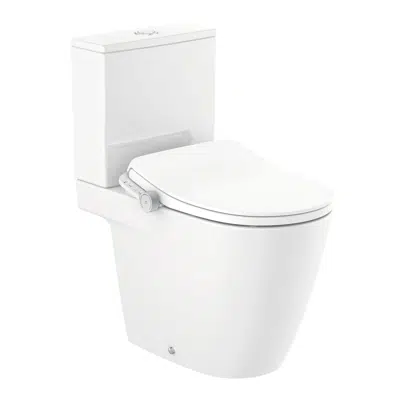 Image for Ona In-Wash® Ona - Back to wall single floorstanding Rimless® vitreous china smart toilet. Supraglaze® coating.