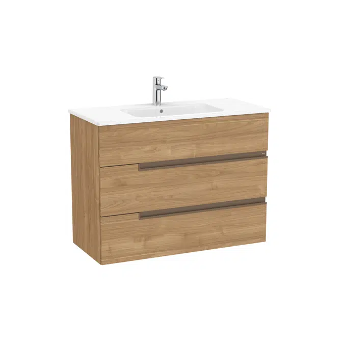 Victoria-N. Unik - base unit with three drawers, legs and basin